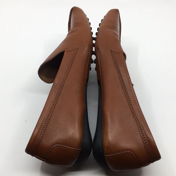 Tod’s Brown Leather Driving Mocassin Driving Loafers Sz EU 36 US 6. *Flawed* - Picture 16 of 17
